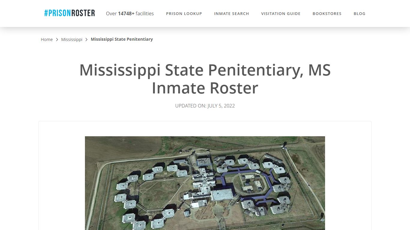 Mississippi State Penitentiary, MS Inmate Roster - Prisonroster